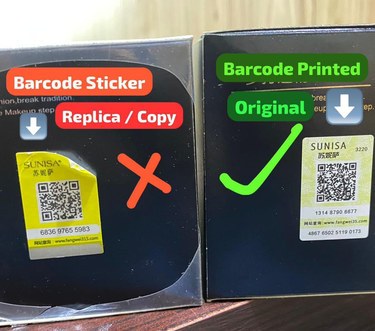 Original Sunisa Skin Foundation   *Box Printed Barcode*  *Rate 498 thumbnail 2