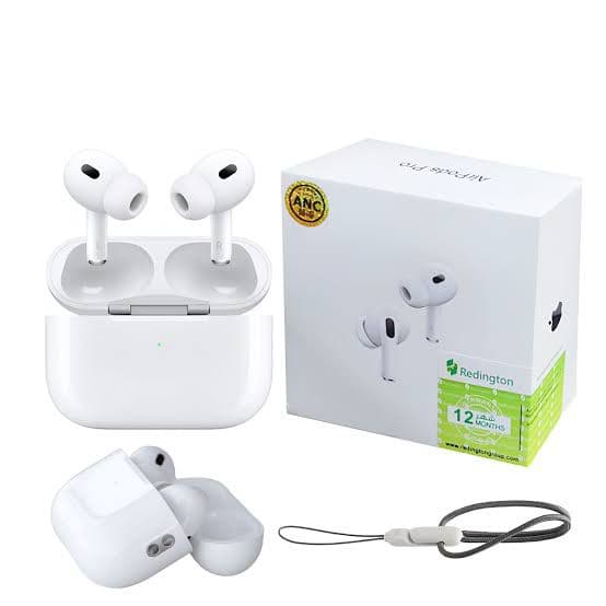 AIR PODS PRO 2 HIGH QUALITY WITH BUZZER TYPE C JACK AND LANYARD TYPE C TO TYPE C CABLE thumbnail 3