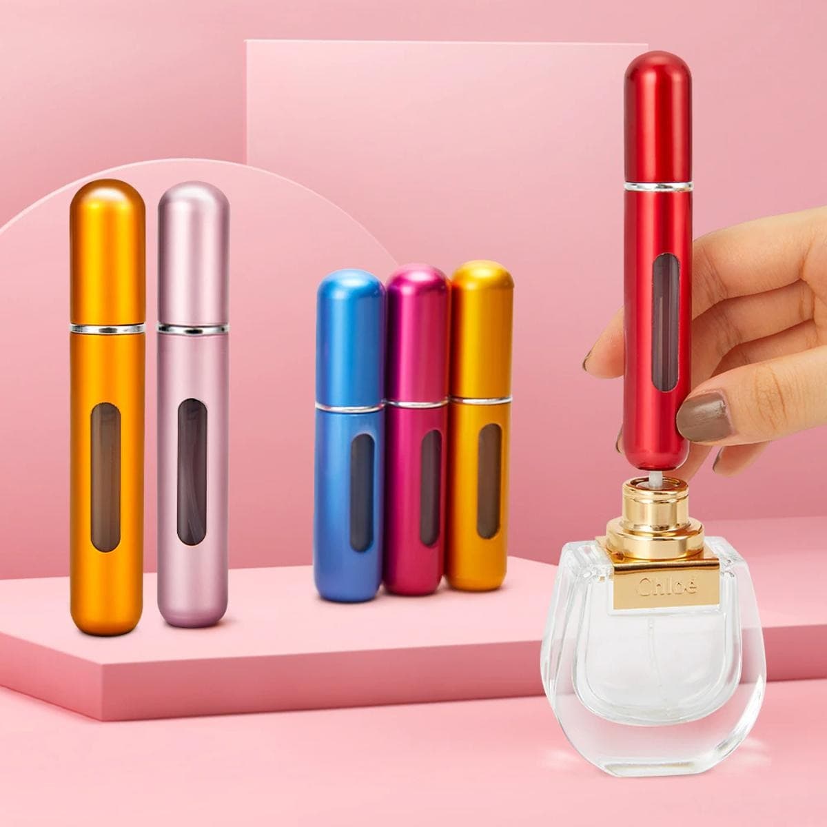 *5ml Empty Perfume Refill Atomizer*  ( Metal Body ) ( Discount on Quantity ) thumbnail 4