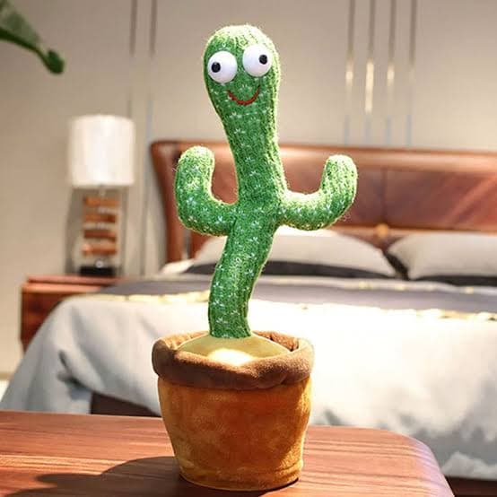 Restock* - 🌵 Rechargeable Cactus Talking / Voice Recording Toy with Clothes/Accessories