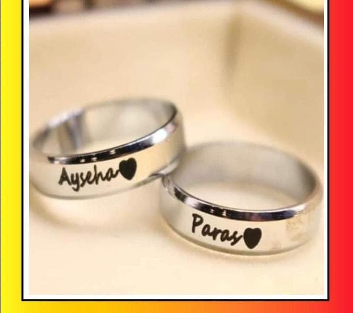 Customized ring stainless 