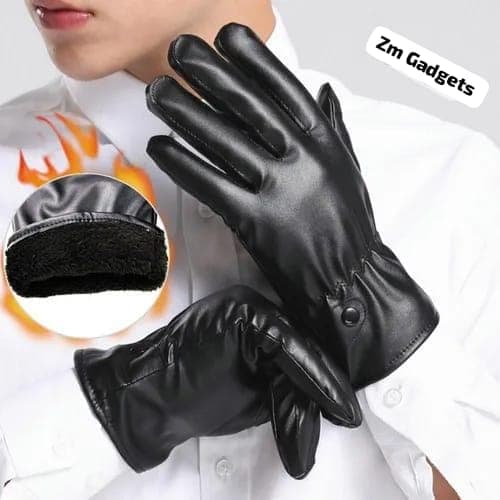  Article Thermal line  Water proof thicken  Warm gloves wind proof Men and women Stuff China leather gloves Imported china quality 