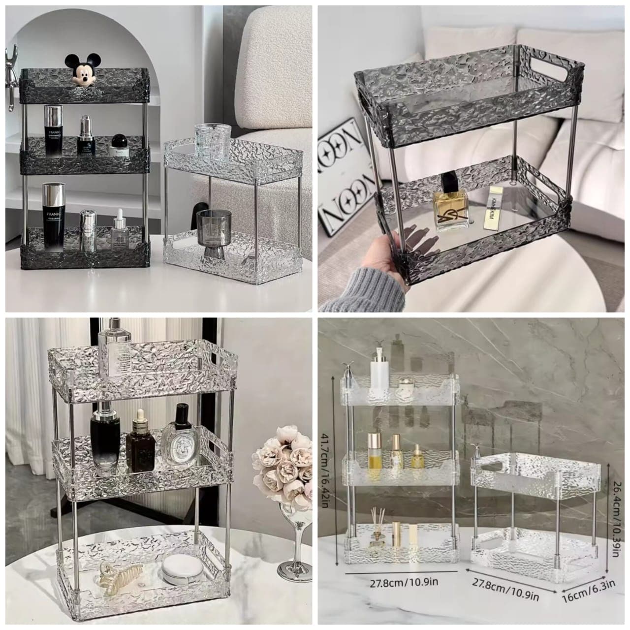 Desktop Organizer (2Layer @2000/-) (3Layer @3000/-) (Box Packing) Premium Quality