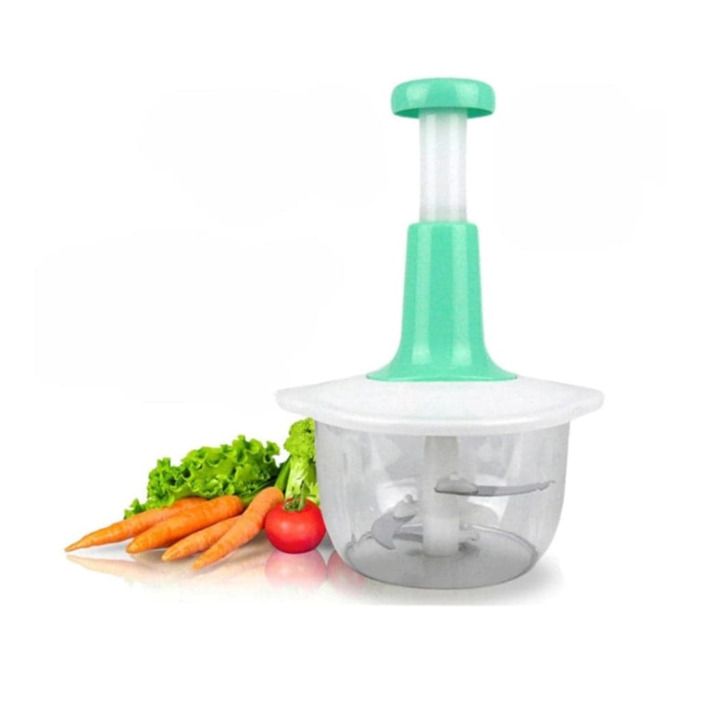 2 liter Push Vegetable Chopper (Box Packing) with *Lock and Beater